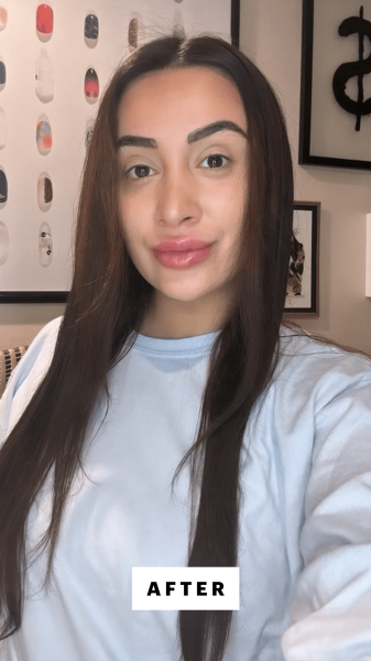 Trakoshis after using the Shark SpeedStyle RapidGloss Finisher  HighVelocity Hair Dryer and attachments